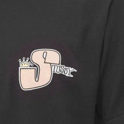 STUSSY TEE SHIRT NOIR PHAT S