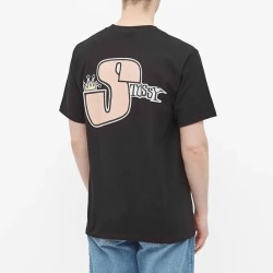 STUSSY TEE SHIRT NOIR PHAT S