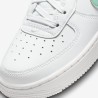 NIKE AIR FORCE 1 GS WHITE EMERALD RISE
