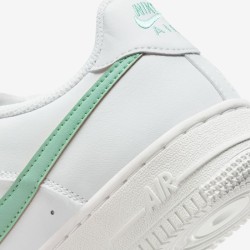 NIKE AIR FORCE 1 GS WHITE EMERALD RISE
