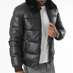 KYMAXX VESTE DOUDOUNE COL...