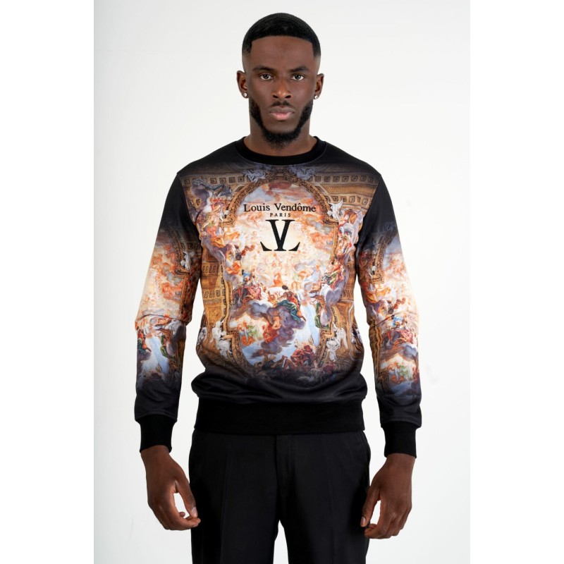LOUIS VENDOME SWEAT MUSEUM NOIR