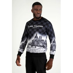 LOUIS VENDOME SWEAT CASTLE NOIR
