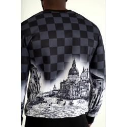 LOUIS VENDOME SWEAT CASTLE NOIR