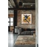 Breaker 50X50 cm Dibond encadrement petite caisse américaine noire
