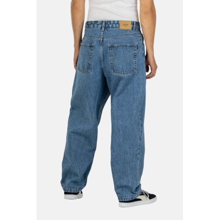 REELL ORGANIC BAGGY VINTAGE SMOKE BLUE