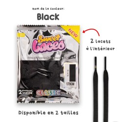 SWEET LACES CLASSIC BLACK