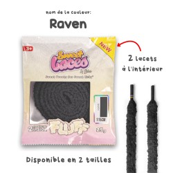 SWEET LACES FLUFFS RAVEN