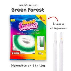 SWEET LACES ORIGINALS GREEN FOREST