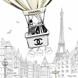 AFFICHE A3 CHANEL