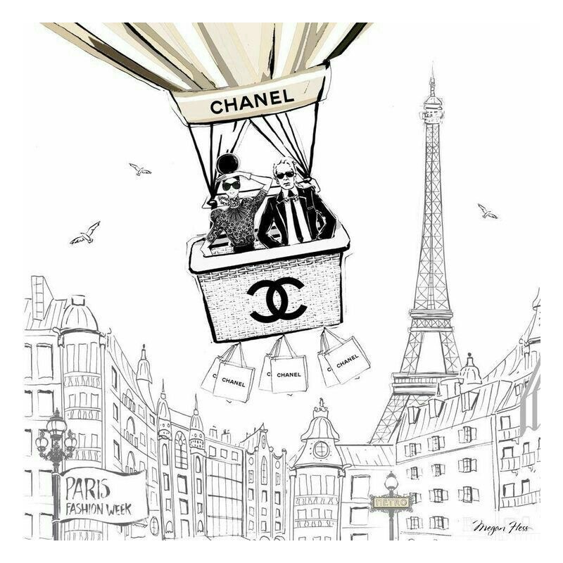 AFFICHE A3 CHANEL