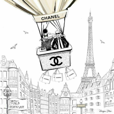 AFFICHE A3 CHANEL