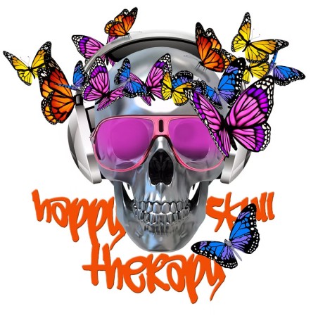 Oeuvre "Happy Skull Therapy"