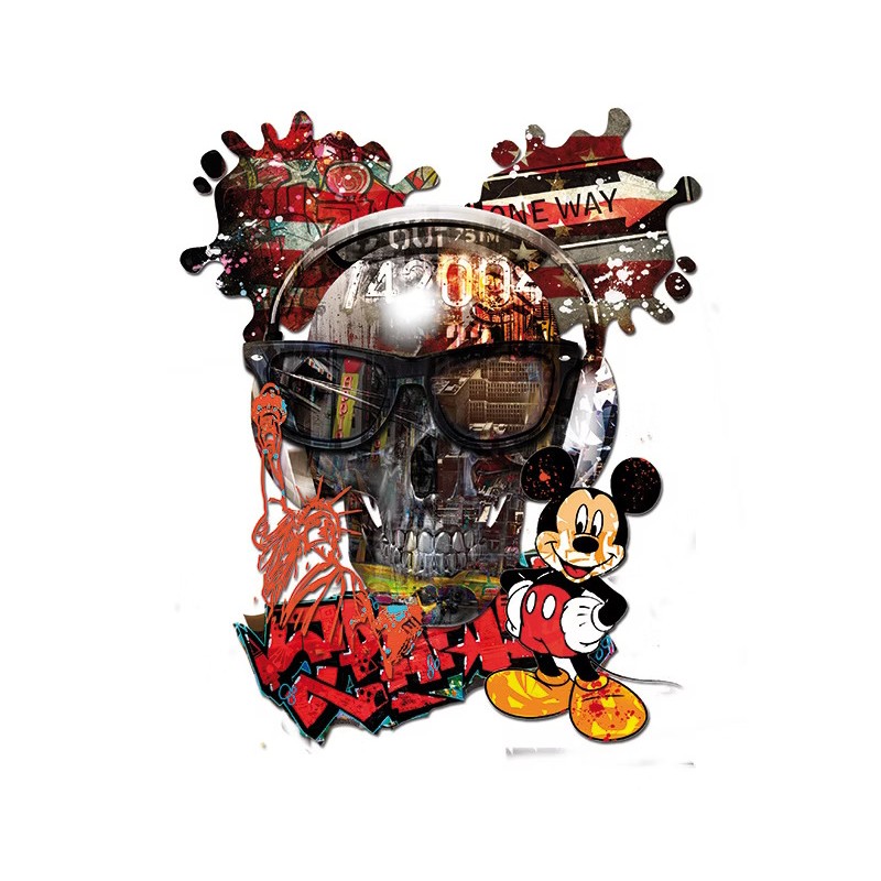 Oeuvre "Mécanik Skull"