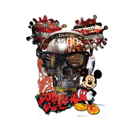 Oeuvre "Mécanik Skull"