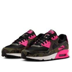 NIKE AIR MAX 90 "CAMO PACK SEQUOIA & HYPER PINK
