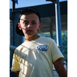 Rider Music Tee Shirt Unisexe Kids Butter Logo Blanc