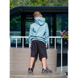 Rider Music Sweat Kids Teal Monstera Logo Vert/Bleu