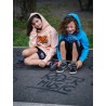 Rider Music Sweat Unisexe Kids Aqua Blue Logo Bleu