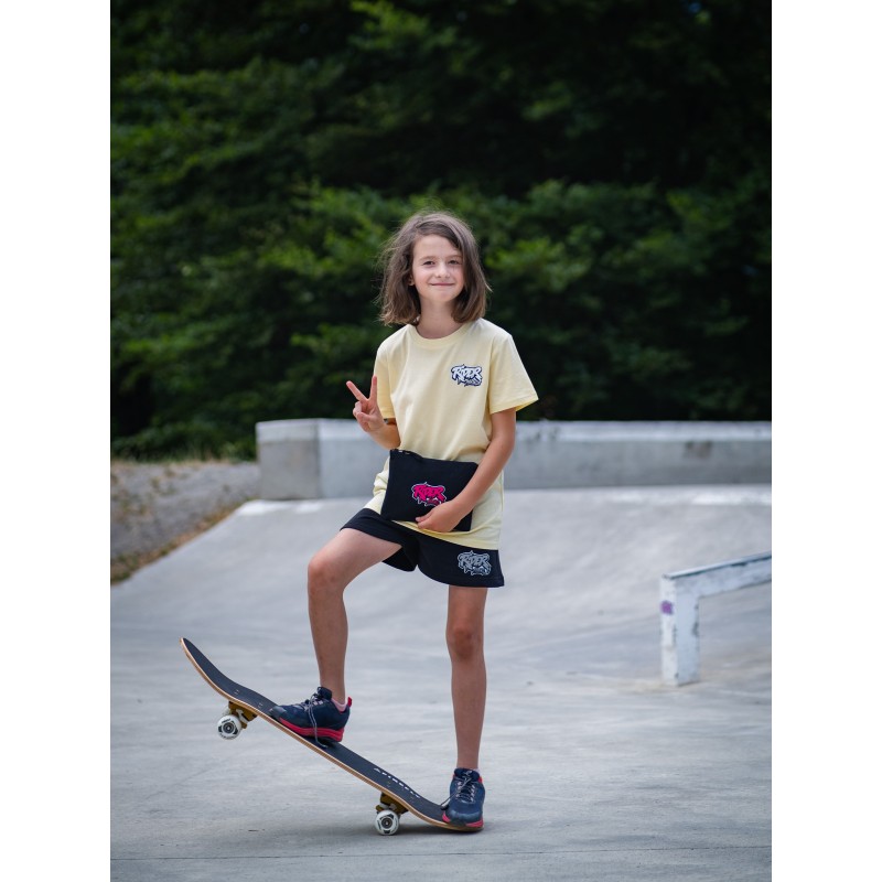 Rider Music Tee Shirt Unisexe Kids Butter Logo Blanc