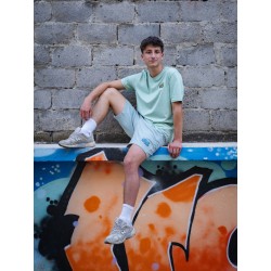 Rider Music Short Homme Jade Green