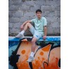 Rider Music Short Homme Jade Green