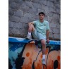 Rider Music Short Homme Jade Green