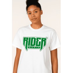 Rider Music Tee Shirt Blanc...