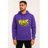 Rider Music Sweat Unisexe Purple Love Logo Jaune
