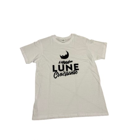 Hexaler Tee-shirt "Lune Croissante" Blanc