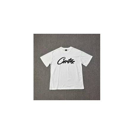CORTEIZ TEE SHIRT BLANC LOGO NOIR