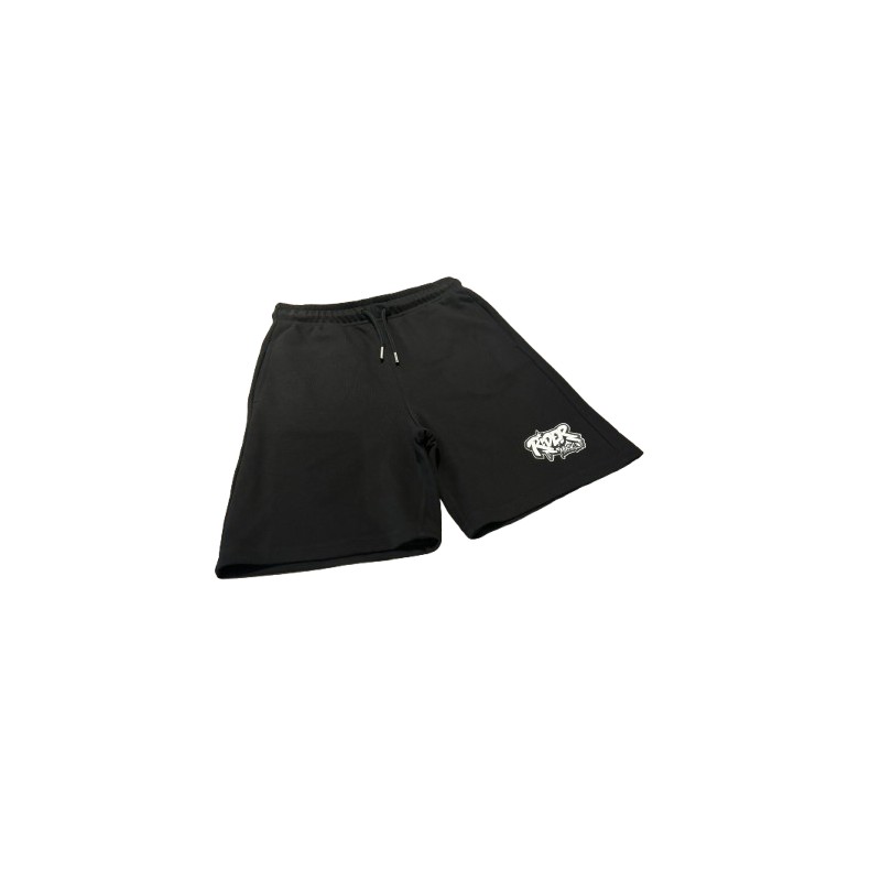 Rider Music Short Unisexe Kids Noir Logo Blanc