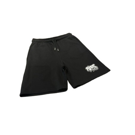 Rider Music Short Unisexe Kids Noir Logo Blanc