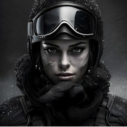 Frozen Resolve 100X100 CM...