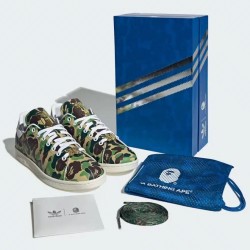 Adidas x Bape Stan Smith  30TH Anniversary Camo