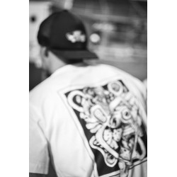 Opahk Tee Shirt Blanc Coeur Valérian