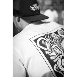 Opahk Tee Shirt Blanc Coeur Valérian