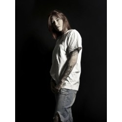 Opahk Tee Shirt Blanc Coeur Valérian