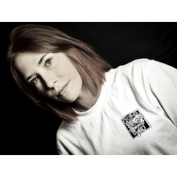 Opahk Tee Shirt Blanc Coeur Valérian