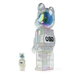 Bearbrick 400%+100% Geo Earth