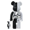 Bearbrick 400%+100% My First Baby Black & White