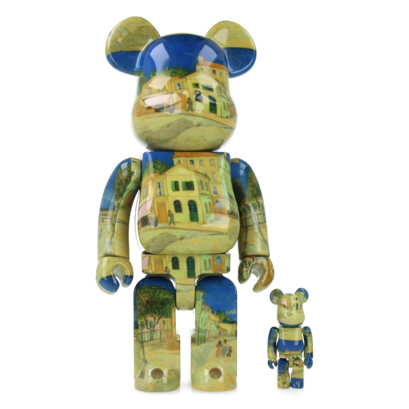 Bearbrick 400%+100% Van Gogh The Yellow House (The Street)