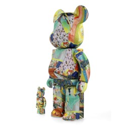 Bearbrick 400%+100% Tomakazu Matsuyama