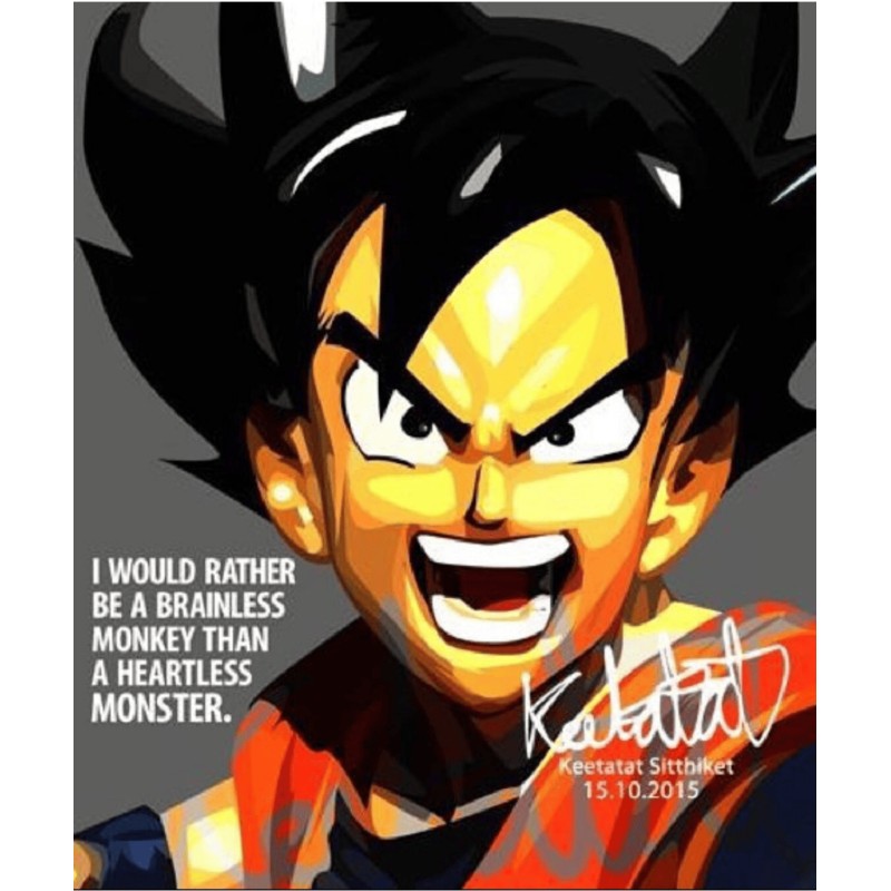 Tableau Manga San Goku