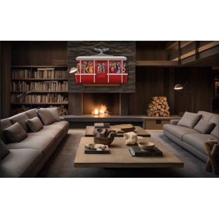 Sculture 3D Métal Cabine 1