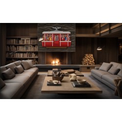 Sculture 3D Métal Cabine 1