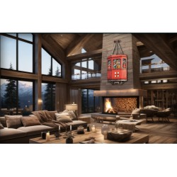 Sculture 3D Métal Cabine 4