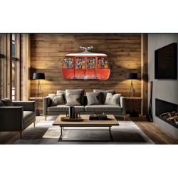 Sculture 3D Métal Cabine 5