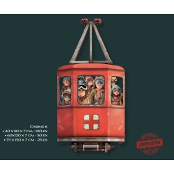 Sculture 3D Métal Cabine 6