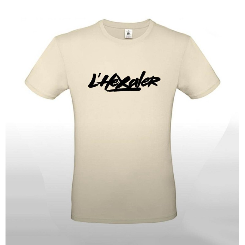Tee-Shirt " L'Hexaler" Beige